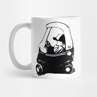 Little boy in car Mug